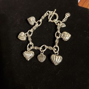 Heart Charm Bracelet
